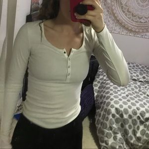 Wild Fable Long-sleeve White